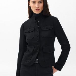 Mercer Japanese Wool Blazer Black