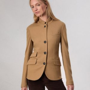 Slade Wool Blazer Camel