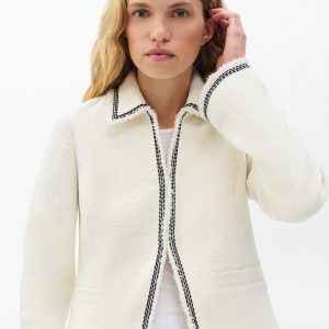 Eloise Tweed Blazer Ivory