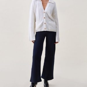 Cynthia Cardigan Chalk