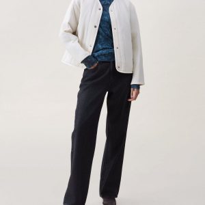 Ellen Quilted Liner Jacket Ivory