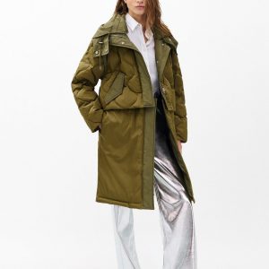 Taki Convertible Jacket Olive