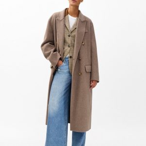 Vasso Wool Coat Taupe