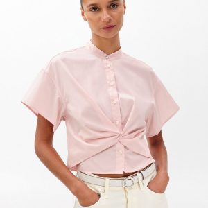 Gretchen Poplin Shirt Rose