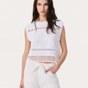 Rosie Muscle Tank White