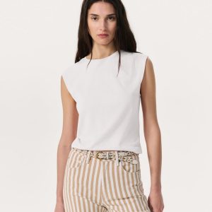 Mica Sleeveless Top White