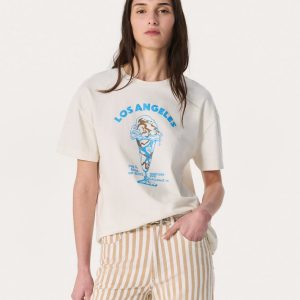 LA Ice Cream Graphic T Shirt Chalk