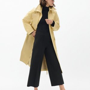 Irina Wide-Leg Culotte Black