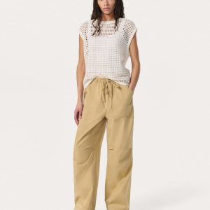 Adina Cotton Pants Light Brown