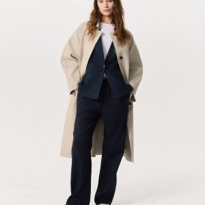 Logan Linen-Blend Beach Pants Salute