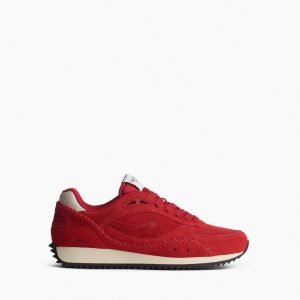 rb Drift Runner Sneakers Flame Red Suede
