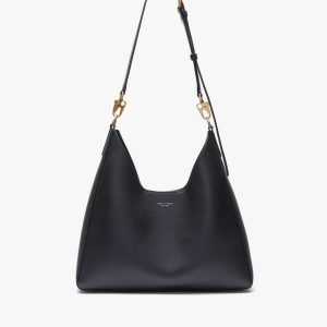 Parker Leather Hobo Black
