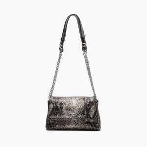 Chelsea Small Flap Bag Black Multi