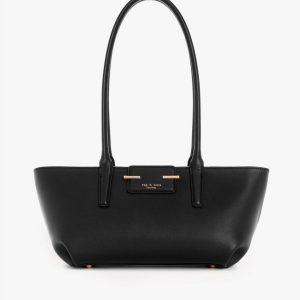 Realm Leather Satchel Black