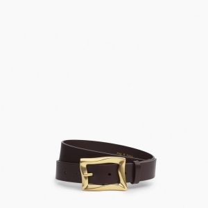 Waverly Leather Belt Dark Espresso