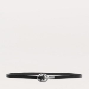 Dakota Leather Belt Black