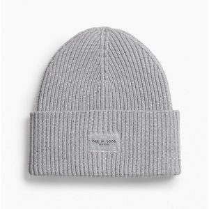 Blake Metallic Beanie Silver