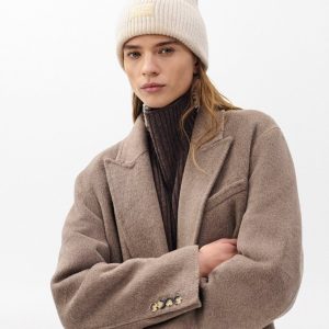 Blake Wool Beanie Ivory