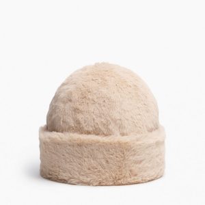 Kennedy Faux Fur Hat Taupe