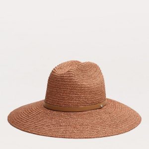 Cleo Straw Hat Desert Rose