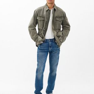 Fit 2 Jared: Slim Fit Medium Indigo Authentic Stretch Jean