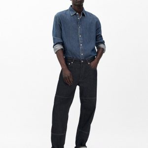 Fit 4 Workwear Straight Jeans Resin Rinse