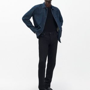 Fit 1 Black: Skinny Fit Black Aero Stretch Jean