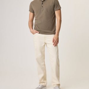rb 4 Straight Fit Jeans Ecru