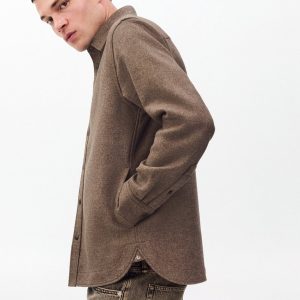 Chelsea Shirt Jacket Brown