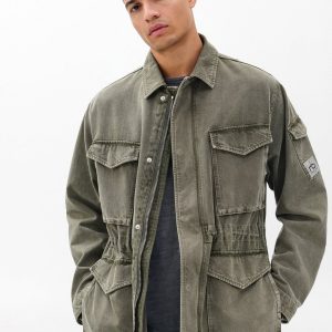 Denim Field Jacket Dark Shadow