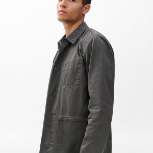 Evan Twill Chore Jacket Dark Shadow