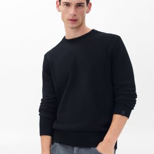 Declan Cashmere Sweater Black