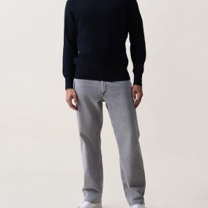 Curtis Cotton Crewneck Sweater Black
