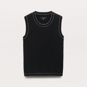 Sanford Knit Tank Top Black