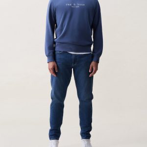 Massey Terry Sweatshirt Worn Indigo