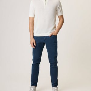 Lewis Cotton Polo Shirt Ivory