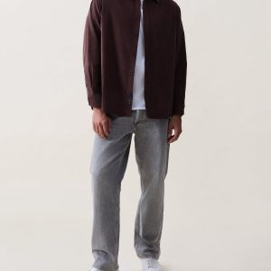 Mateo Cotton Corduroy Shirt Espresso
