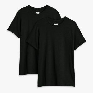 Two-Pack Classic Flame T Shirt Black