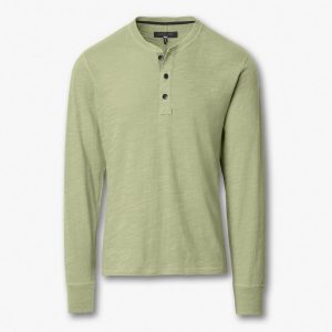 Classic Flame Henley Dry Moss
