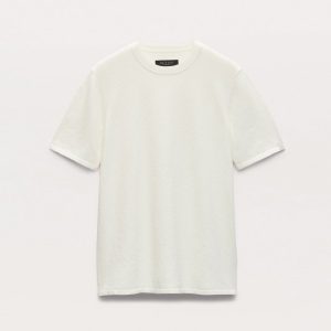 Zuma Knit T Shirt Chalk