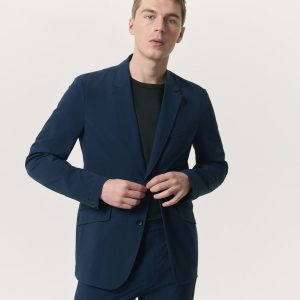 Butler Stretch Nylon Blazer Navy