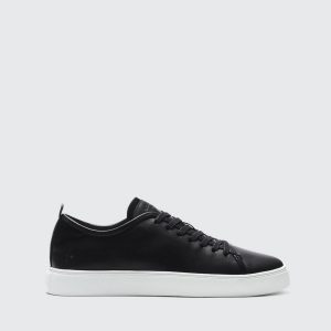 Perry Leather Sneaker Black