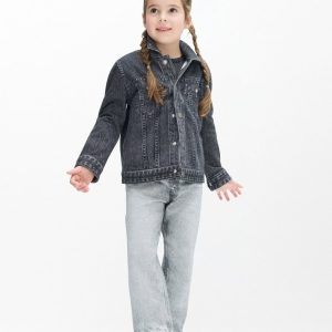 Mini Miramar Trucker Jacket Faded Black